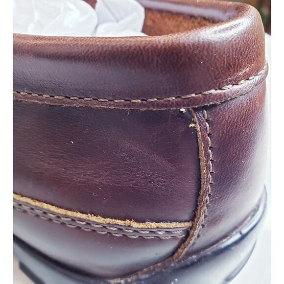 ALLEN EDMONDS PORT WASHINGTON Boulder Loafers Brown Leather Men's Size 9.5 3E - Picture 15 of 16